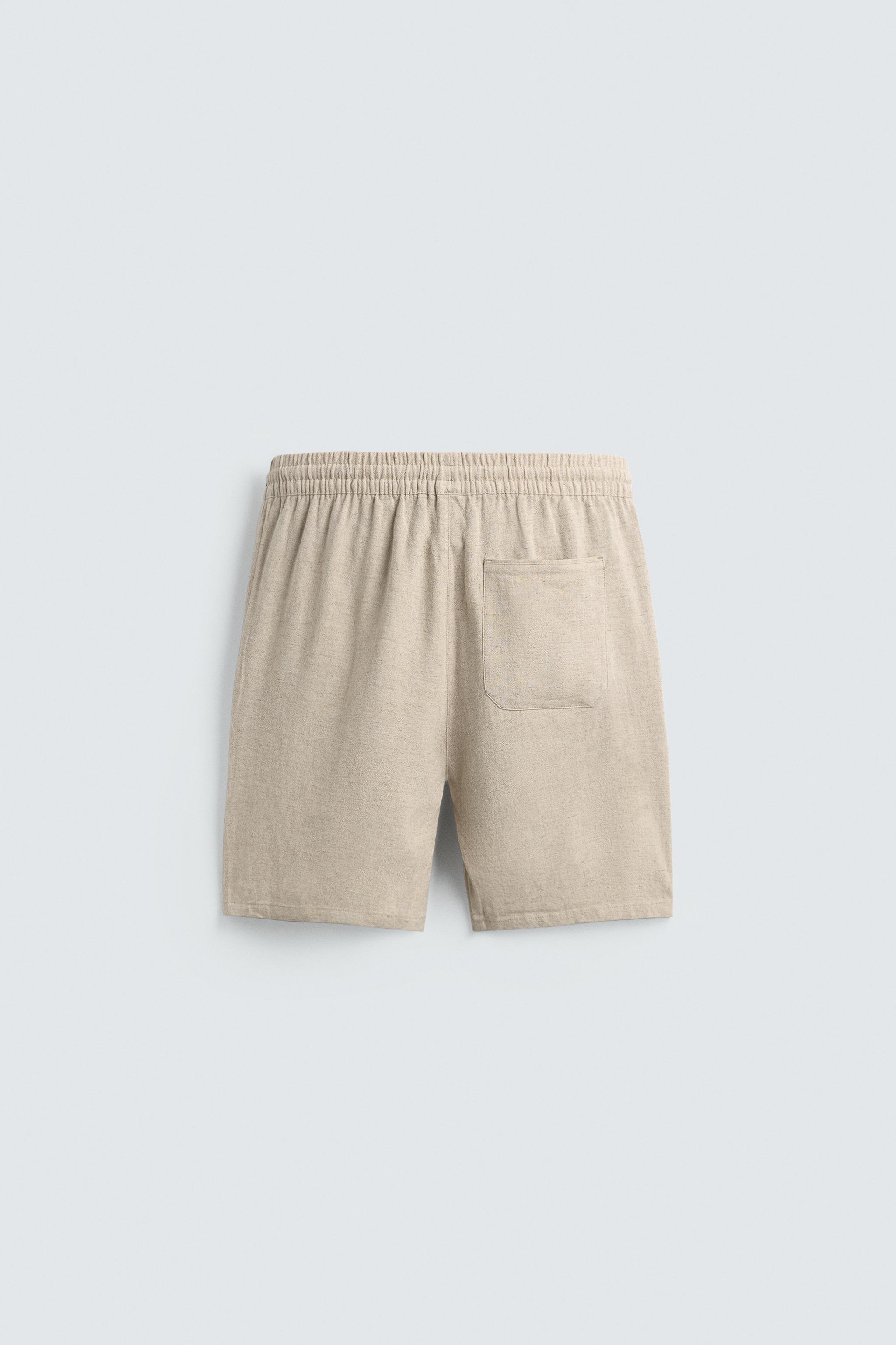 SHORT RELAXED FIT VISCOSE - LIN