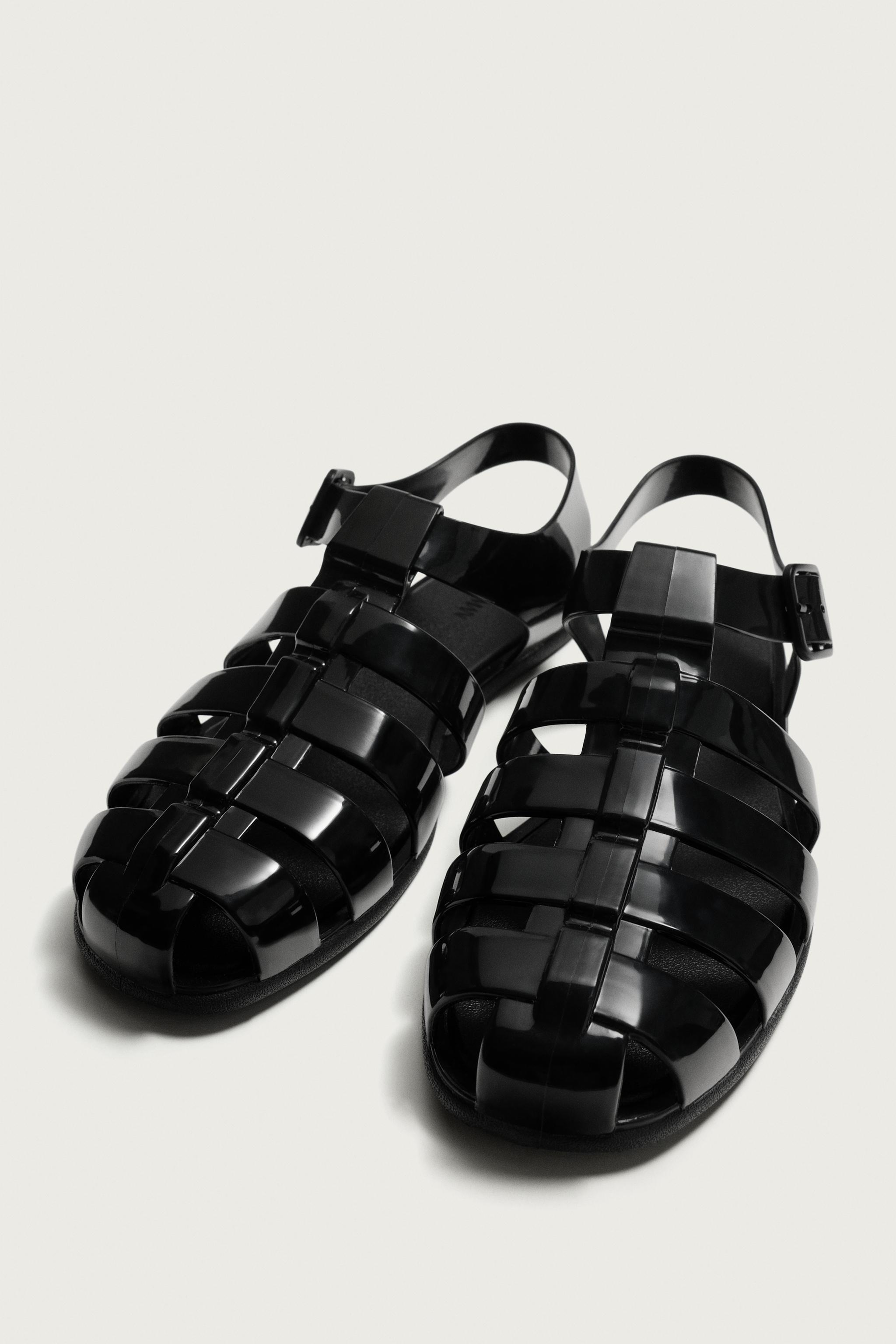 Мужские сандалии Zara FISHERMAN SANDALS — фото 5