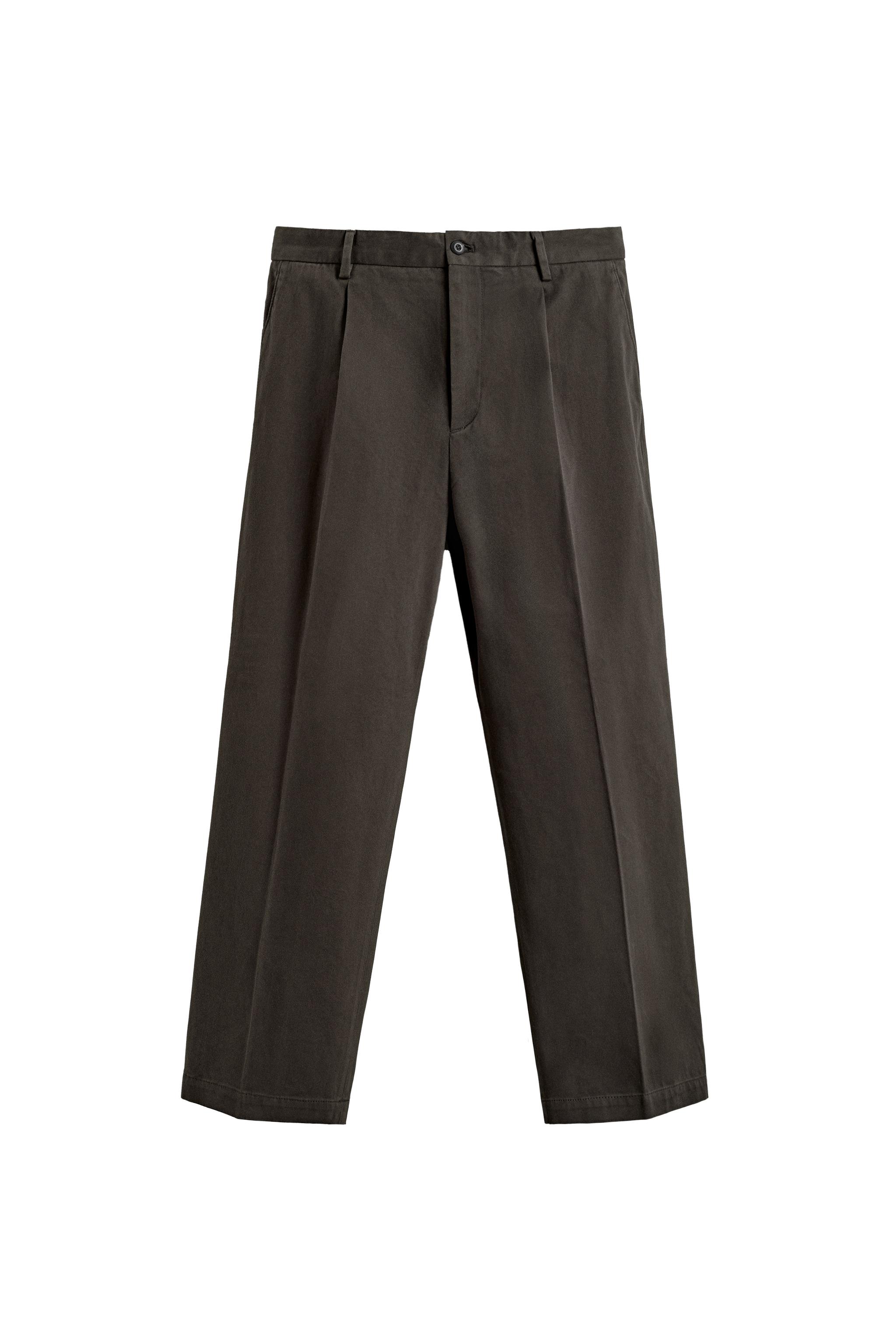 PANTALON DE COSTUME EFFET DÉLAVÉ