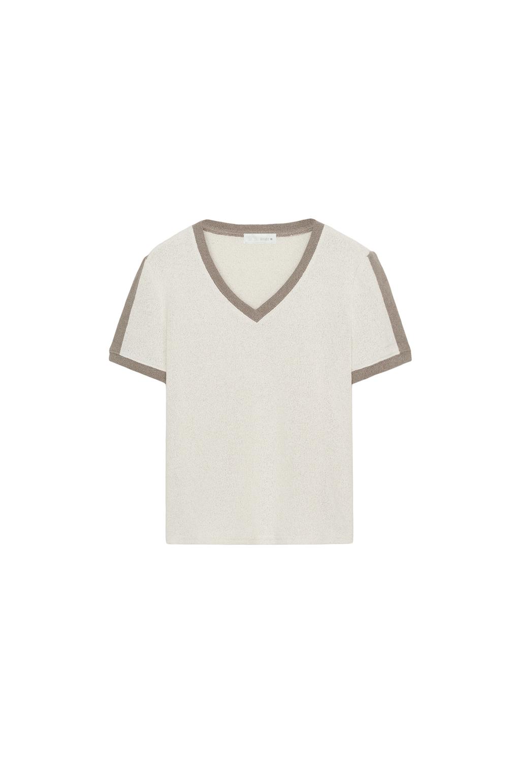 RUSTIC CONTRAST T-SHIRT - image 3
