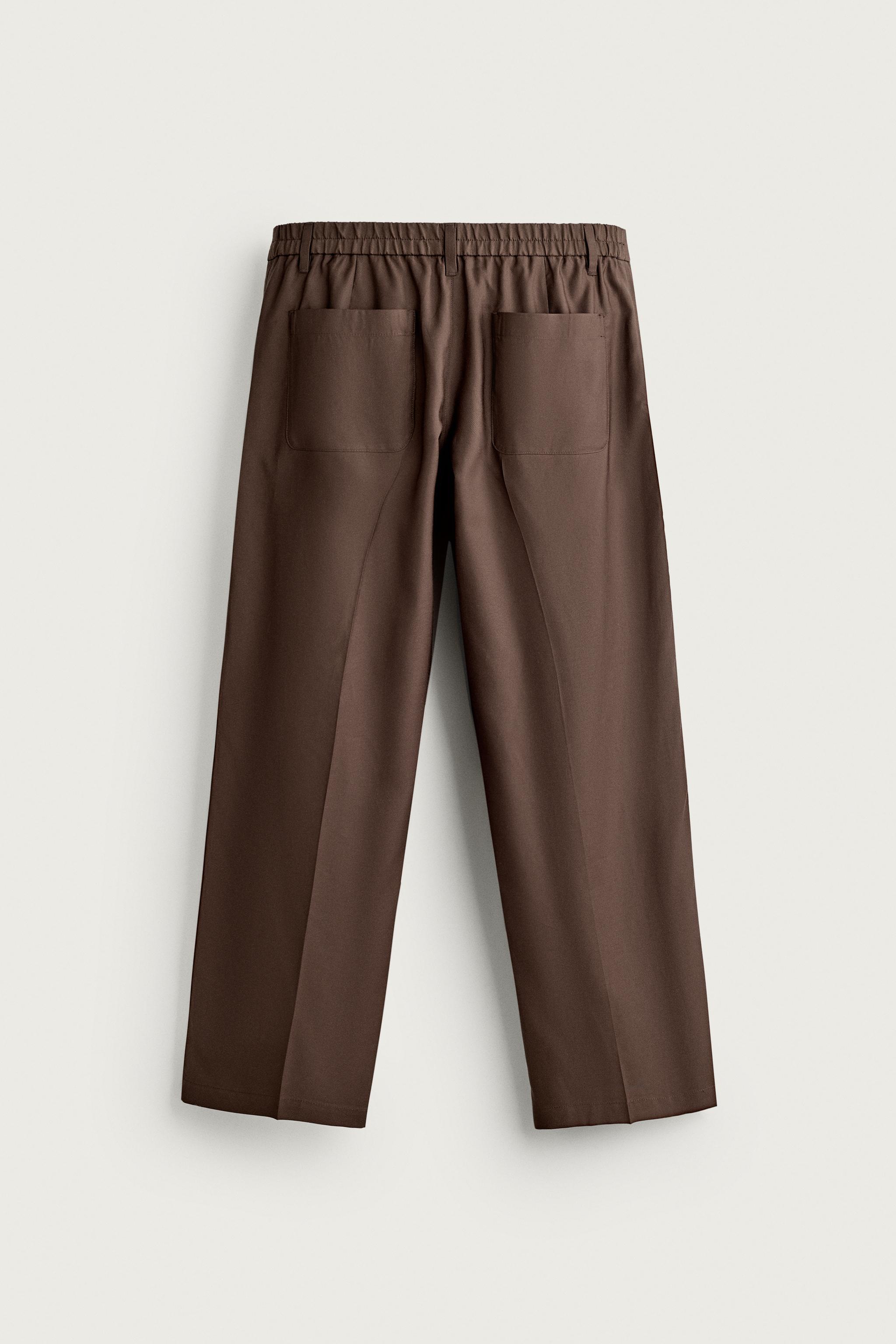 Zara Pilili Dökümlü Pantolon görsel 7