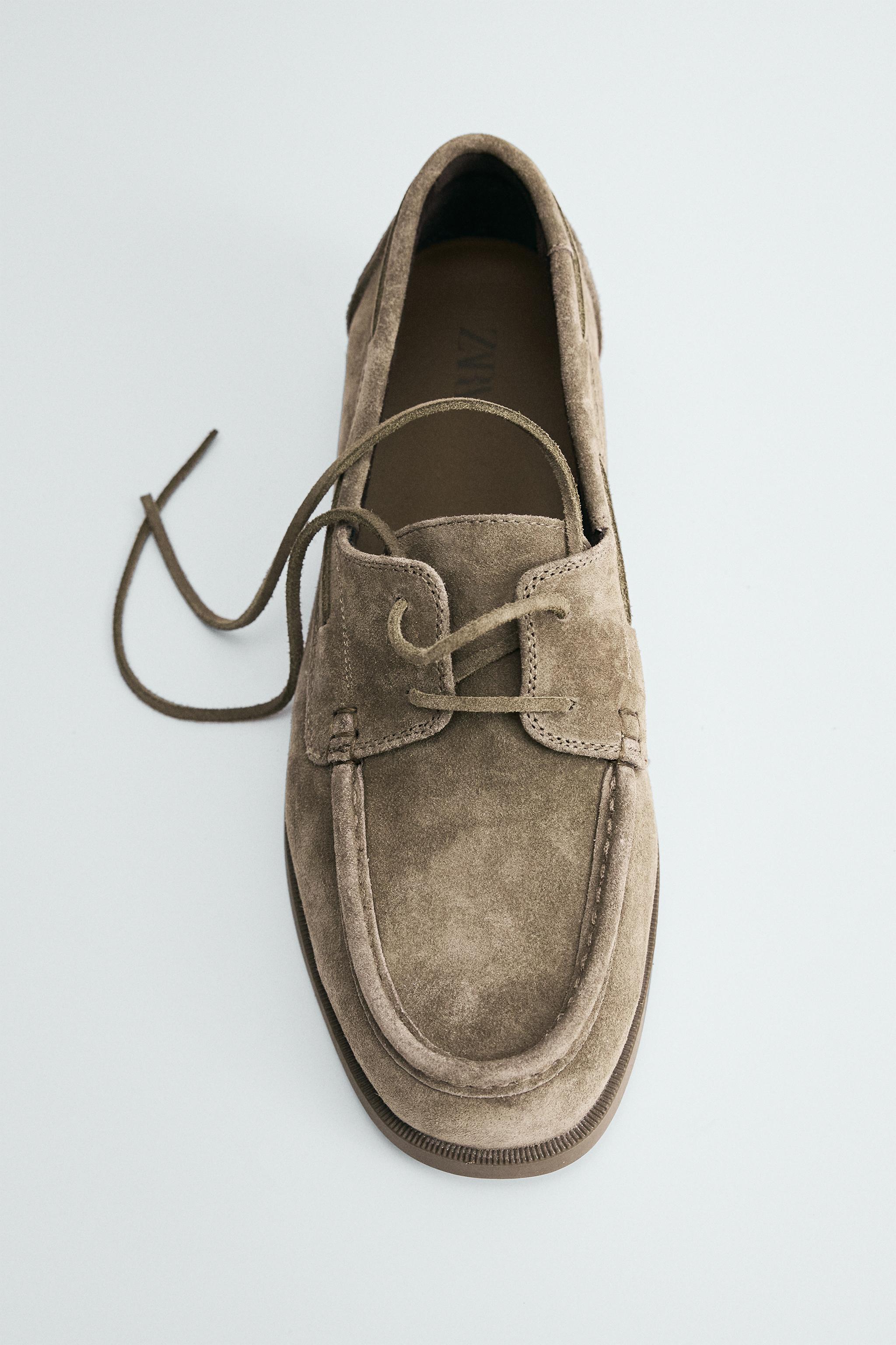 ZARA ビジュー付きレースアップシューズ 23.4 ZARA - 極美品 ZARA ザラ 厚底 トラックソール レースアップ