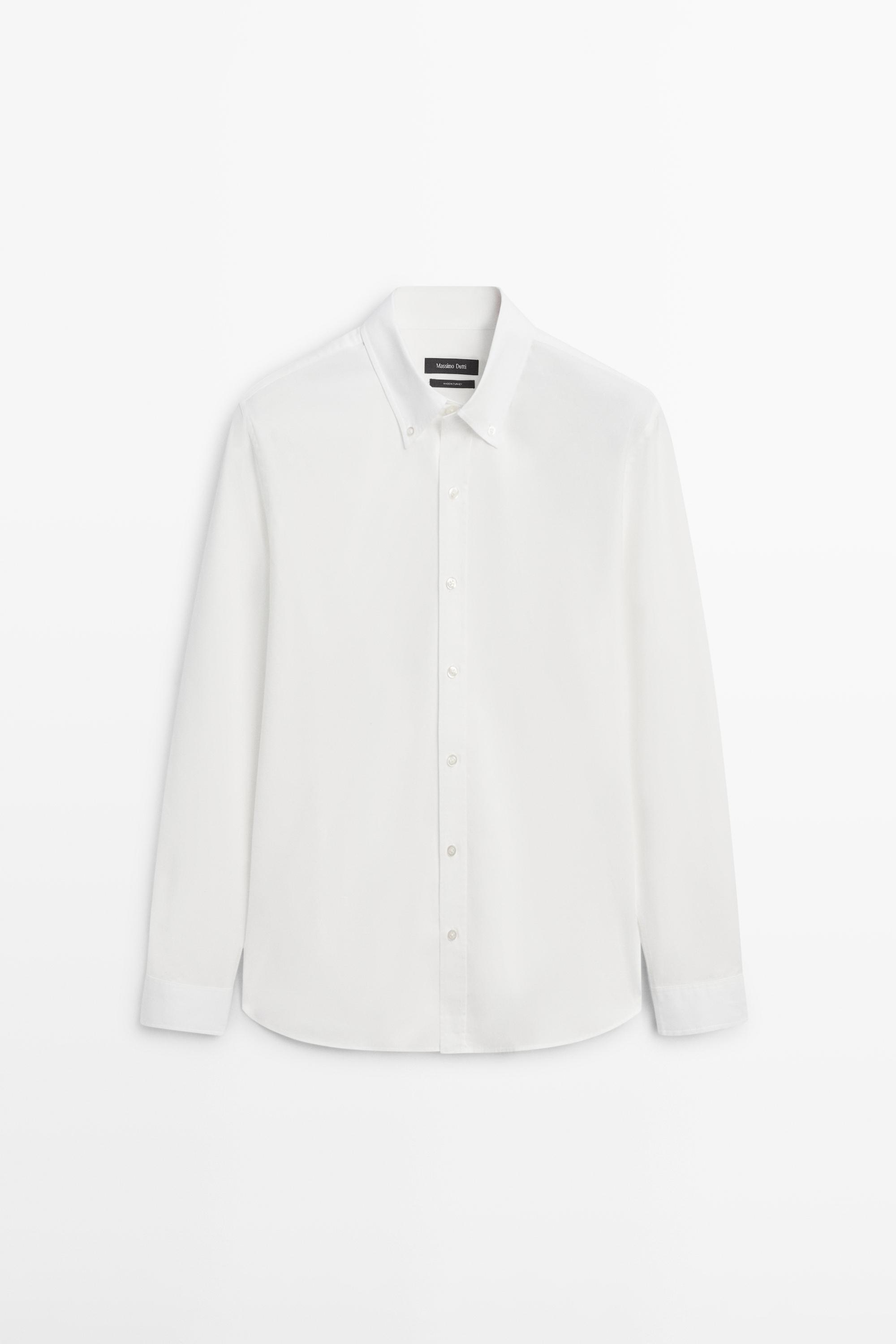 Regular fit 100% cotton shirt