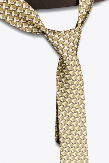 STRAPLESS TIE BELT TOP - Brown by Zara - Image 5
