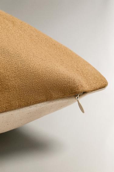 PLAIN CUSHION COVER - Mustard by Zara - Image 4