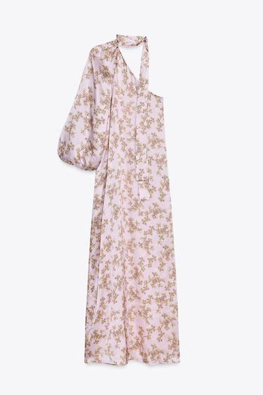 LIMITED EDITION 100% SILK ASYMMETRIC DRESS - 025 by Zara - Image 11