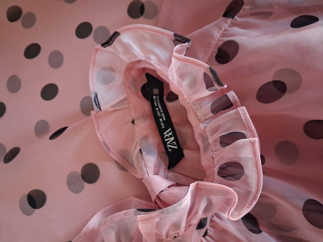 POLKA DOT PRINT BLOUSE - Image 3