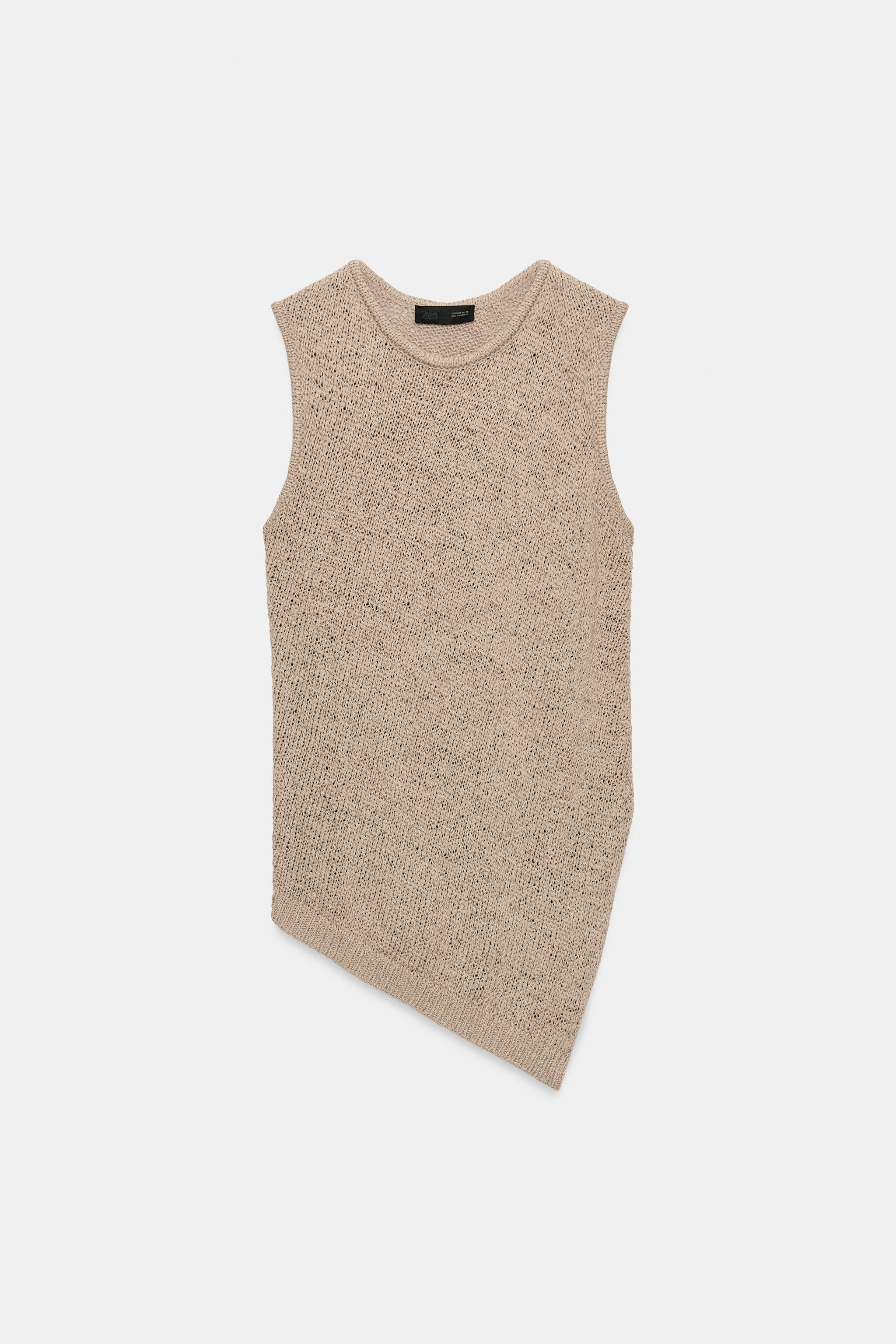 ASYMMETRIC KNIT TOP