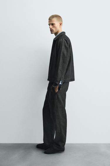 RELAXED FIT JOGGER JEANS - Black by Zara - Image 3