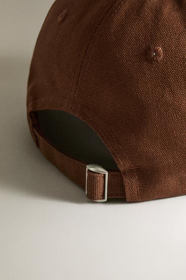 GOLF CAP - Brown / Green by Zara - Image 3