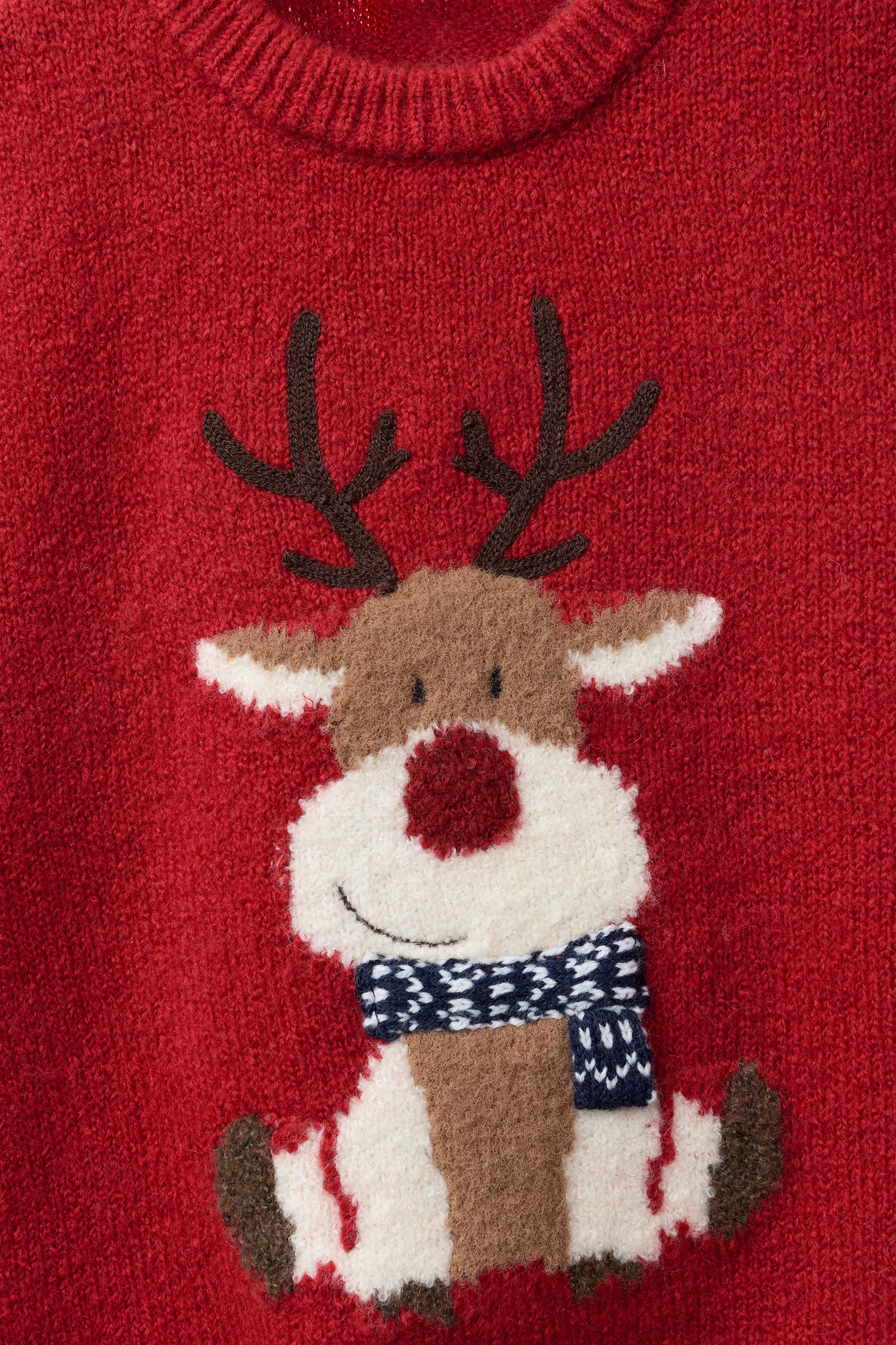 REINDEER KNIT JUMPER
