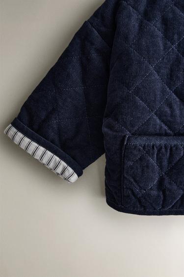 VESTE BÉBÉ CORDUROY - Bleu marine de Zara - Image 2
