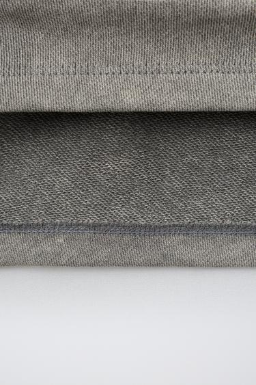 FADED-EFFECT GRAFFITI T-SHIRT - Grey by Zara - Image 3