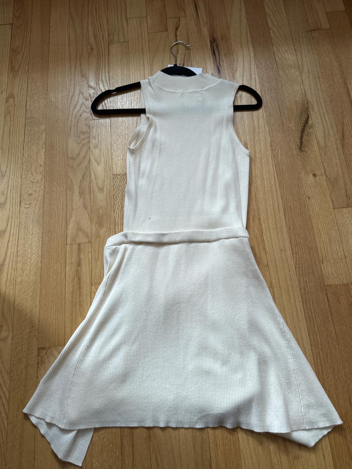 OVERLAPPING KNIT DRESS - Image 3