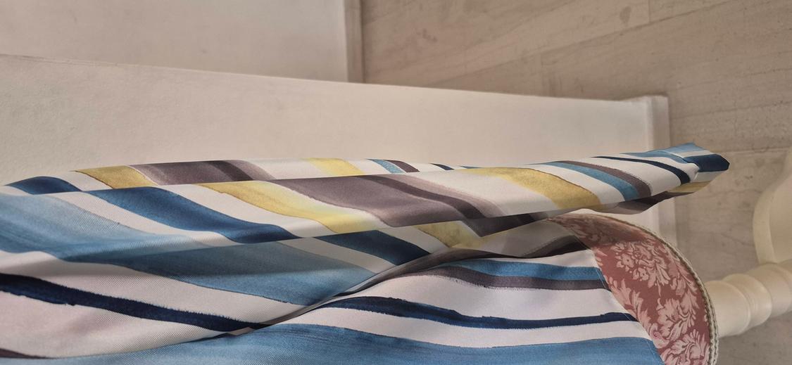 STRIPED SATIN TOP - Image 3