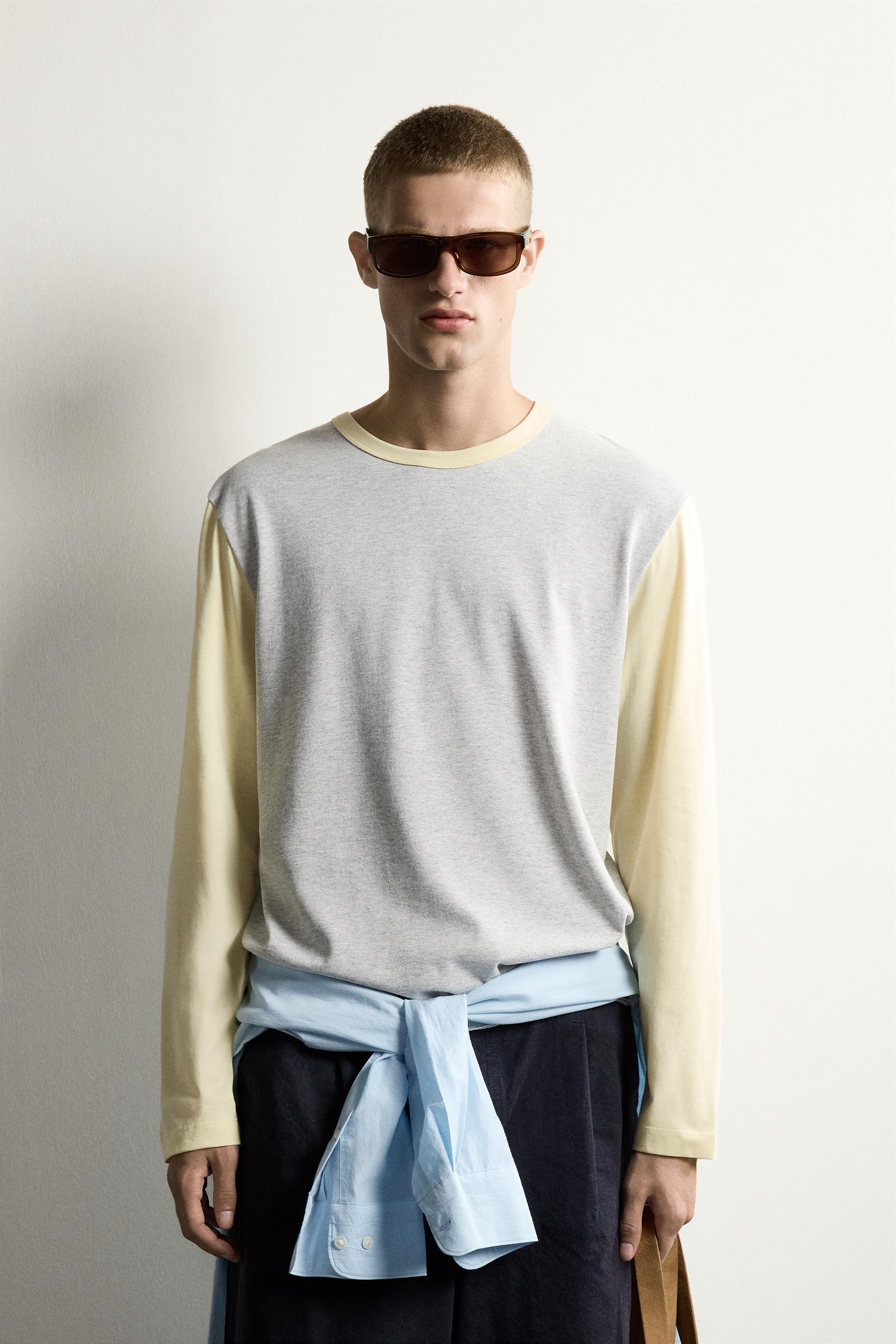 COLORBLOCK RELAXED FIT T-SHIRT — Multicolored