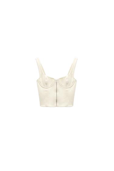 PLUSH CORSET TOP