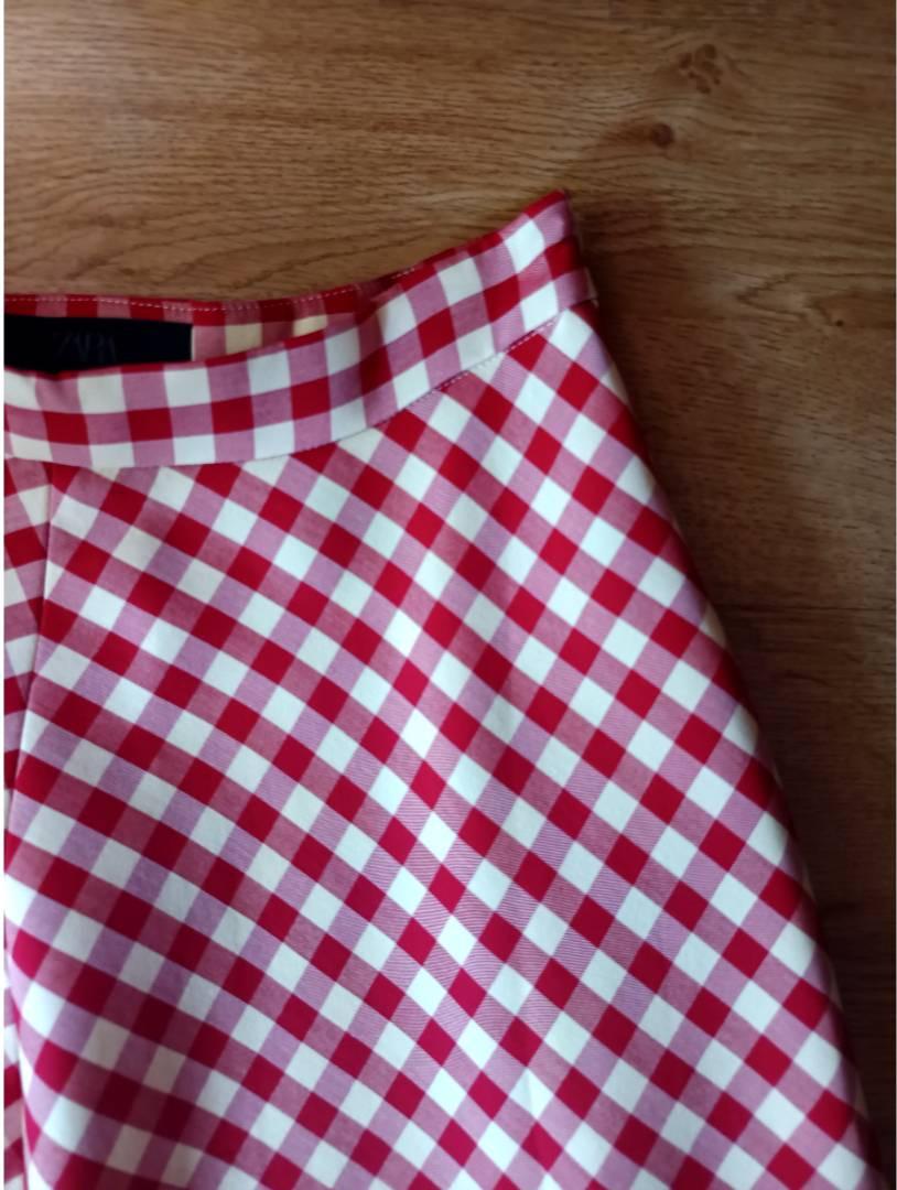 ZW COLLECTION CHECK LAYERED SKIRT - Image 2