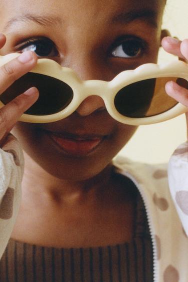 نظارة شمسية PASTA ONDITAS - أصفر فاتح الخاص بـ Zara