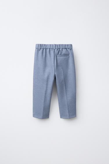 PANTALON DE COSTUME CONFORT - Bleu de Zara