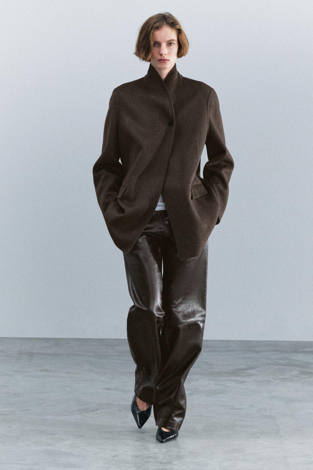 ZW COLLECTION WOOL BLEND COAT