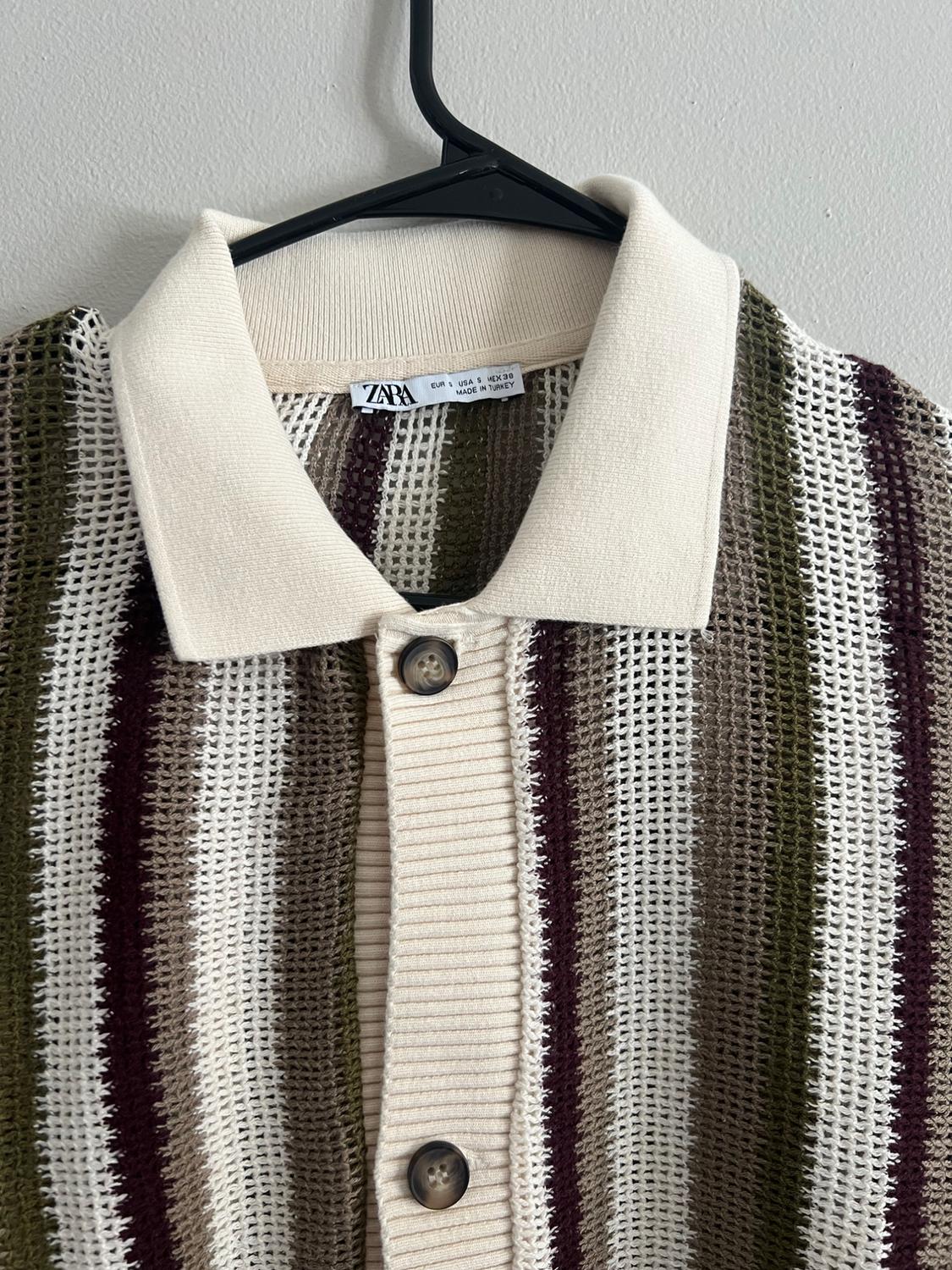 STRIPED JACQUARD SHIRT - Image 2