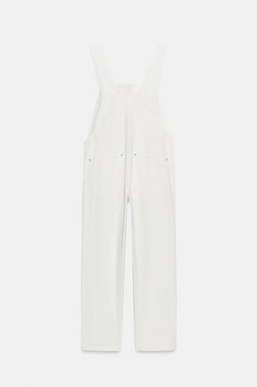 COMBINAISON EN DENIM ZW COLLECTION - Blanc de Zara - Image 10