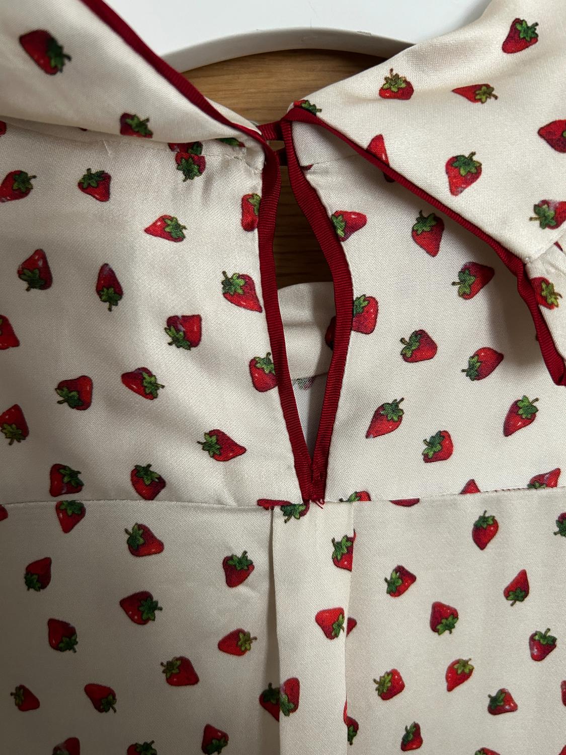 STEFANO PILATI X ZARA STRAWBERRY PYJAMA TOP - Image 8