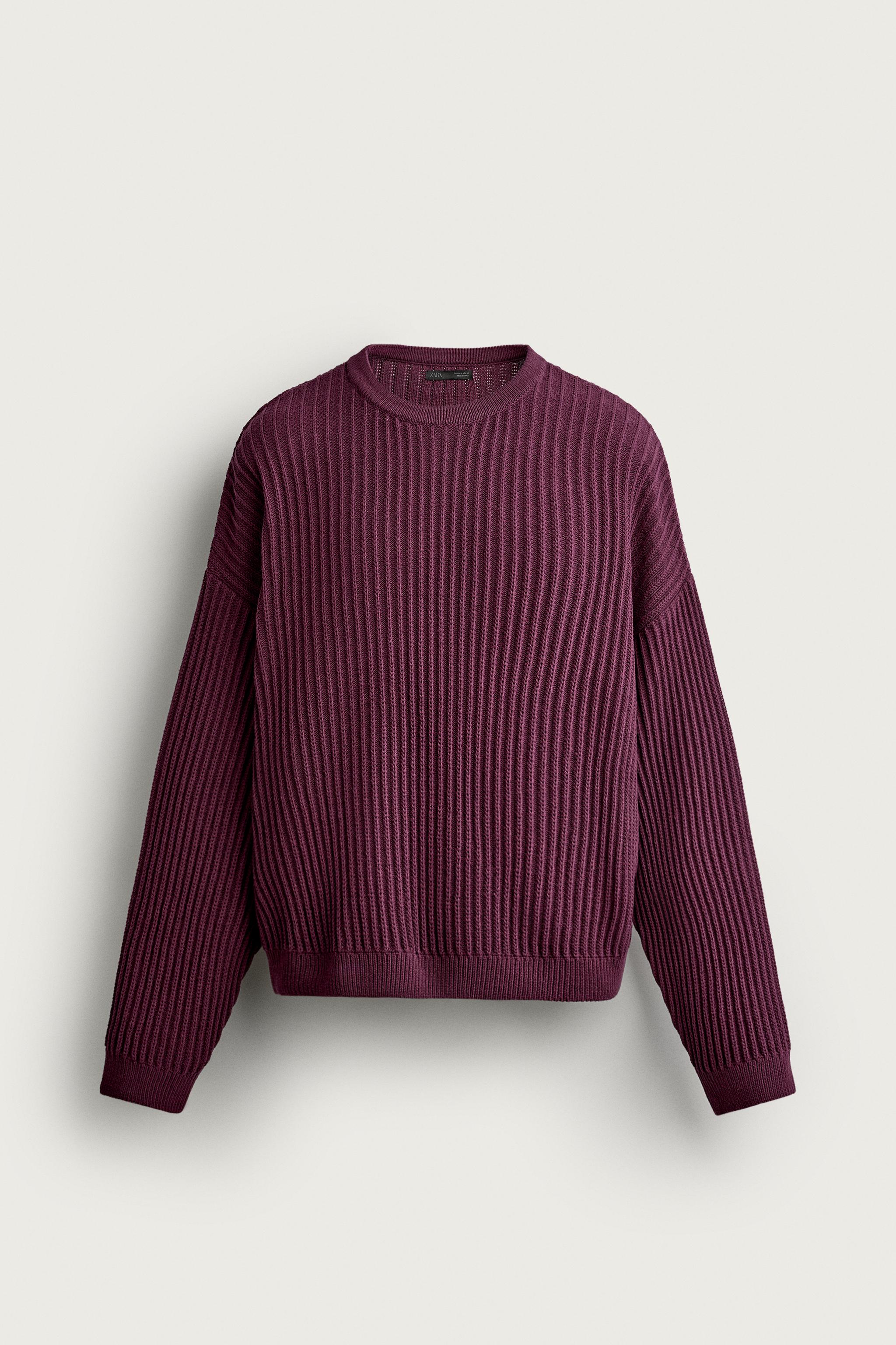 TEXTURED BOXY FIT JUMPER