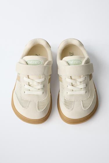 TENNIS BAREFOOT RÉSILLE - Beige clair de Zara - Image 8