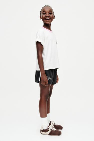MINNIE MOUSE © DISNEY T-SHIRT & BERMUDA SET - Black by Zara