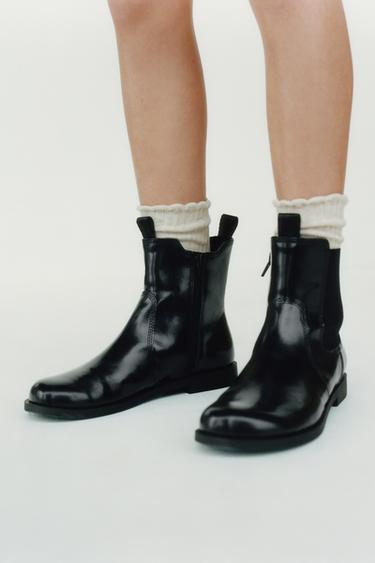 БОТИНКИ ЧЕЛСИ — Черный от Zara