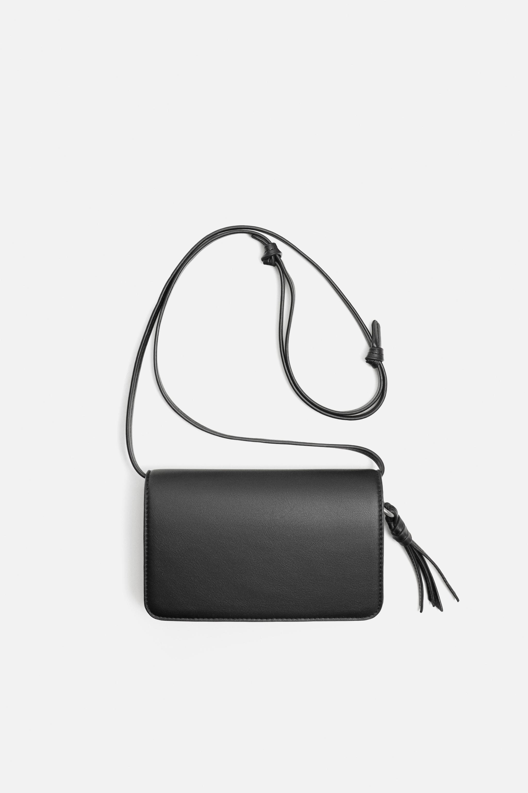 無地クロスボディバッグ - ブラック | ZARA Japan / 日本