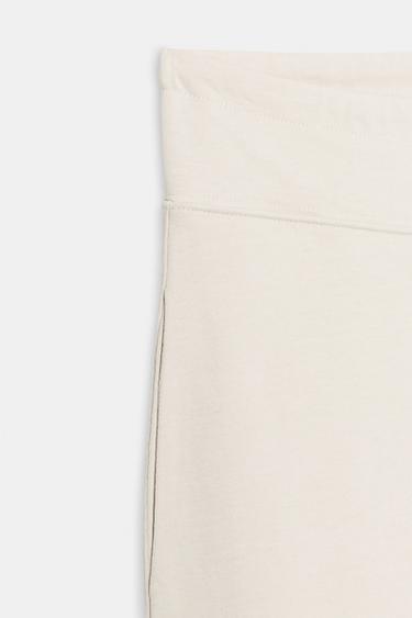 STRAIGHT LEG TROUSERS WITH DRAWSTRINGS - Beige by Zara - Image 8