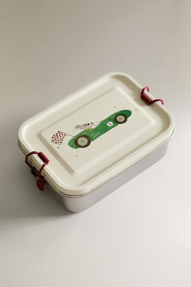 CHILDREN'S RACER DOG LUNCH BOX - Multicoloured by Zara - Image 1