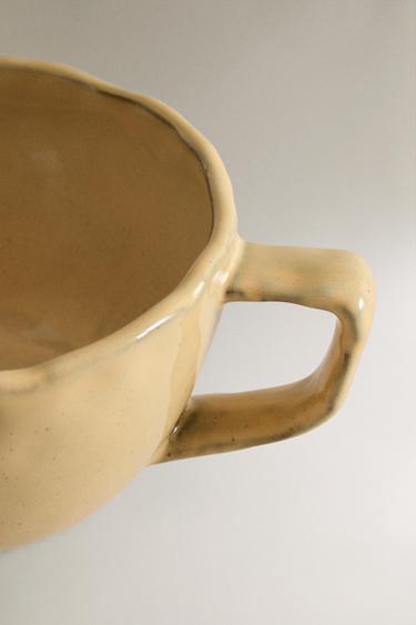 TASSE GRÈS MOTIFS - Beige / Marron clair de Zara - Image 2