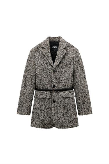 BELTED OVERSIZE BLAZER ZW COLLECTION