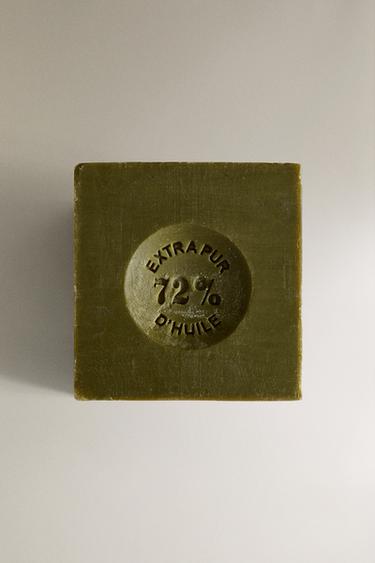 (300 G) FER À CHEVAL MARSEILLE SOLID SOAP - GREENISH by Zara - Image 3