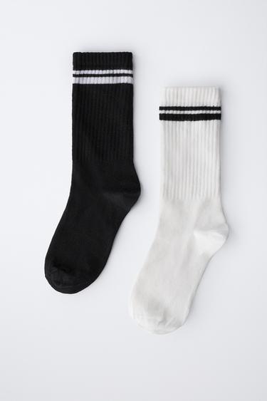 2-PACK OF SPORTS SOCKS - White by Zara - Image 2