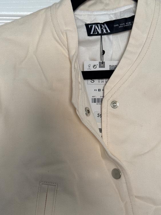 CROPPED BOMBER JACKET - Image 4