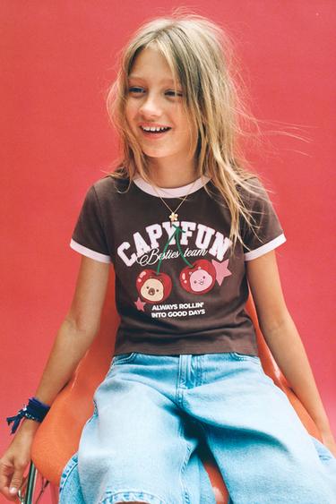 CAPYFUN © CHERRY PRINT T-SHIRT - Brown by Zara