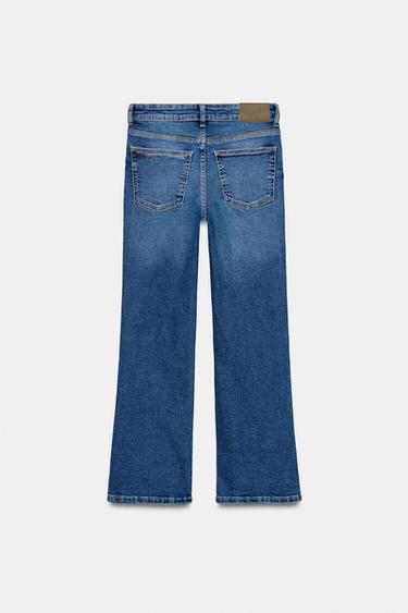 JEANS Z1975 MINI FLARE TIRO ALTO - Azul de Zara