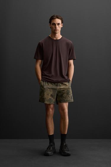 Zara Koyu şarap rengi - BASİC ANTRENMAN T-SHIRT