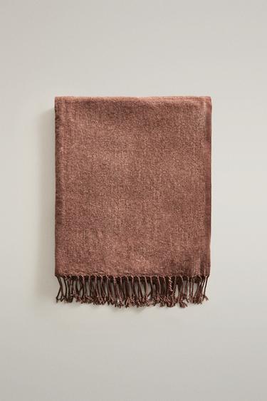 CHENILLE BLANKET — Pink 1