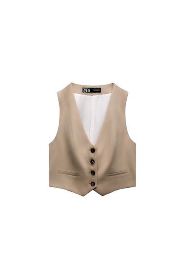 TAILORED SHORT WAISTCOAT