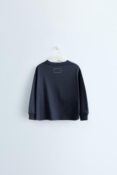 ZARA TIMELESS - PLAIN CUFF T-SHIRT — Blue 2