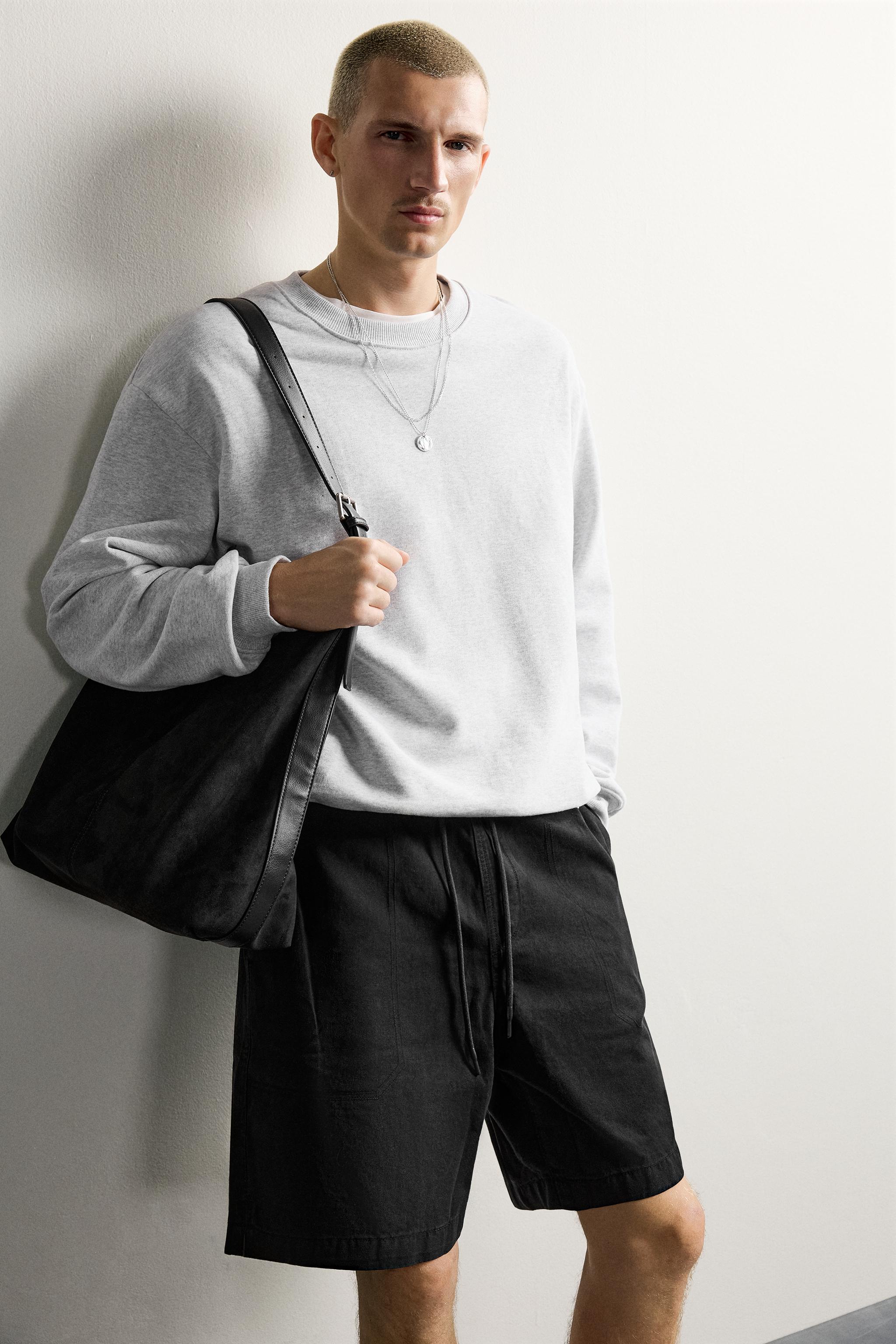 WASHED RELAXED FIT SHORTS
