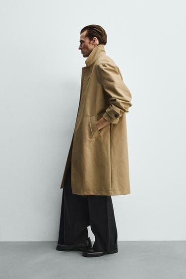 RELAXED FIT TRENCH COAT - Beige by Zara