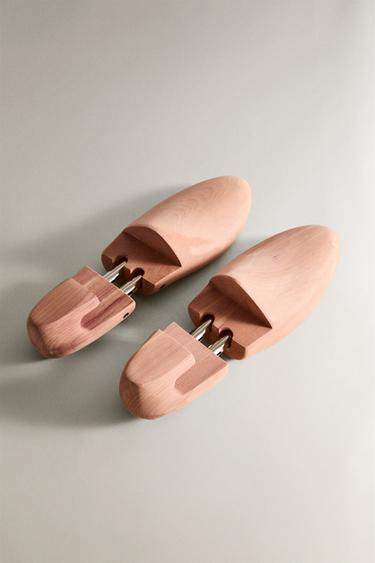 WOODEN SHOE FORM SET - Light beige by Zara - Image 1