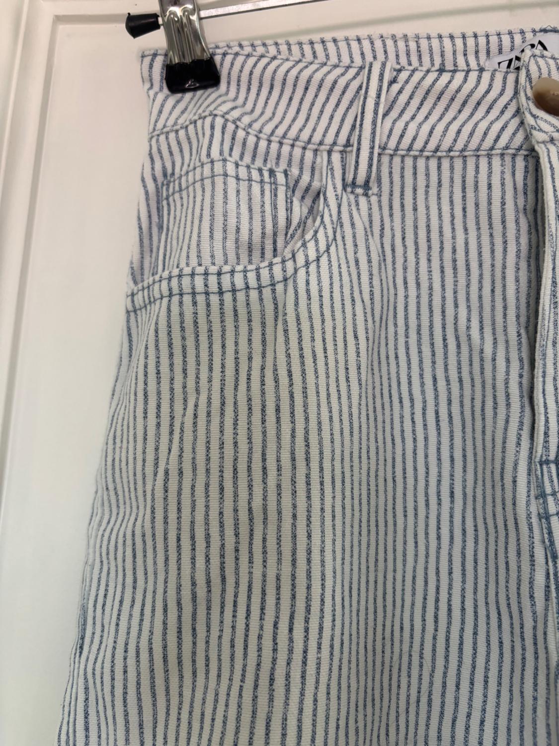Z1975 STRAIGHT-LEG HIGH-WAIST STRIPED JEANS - Image 3